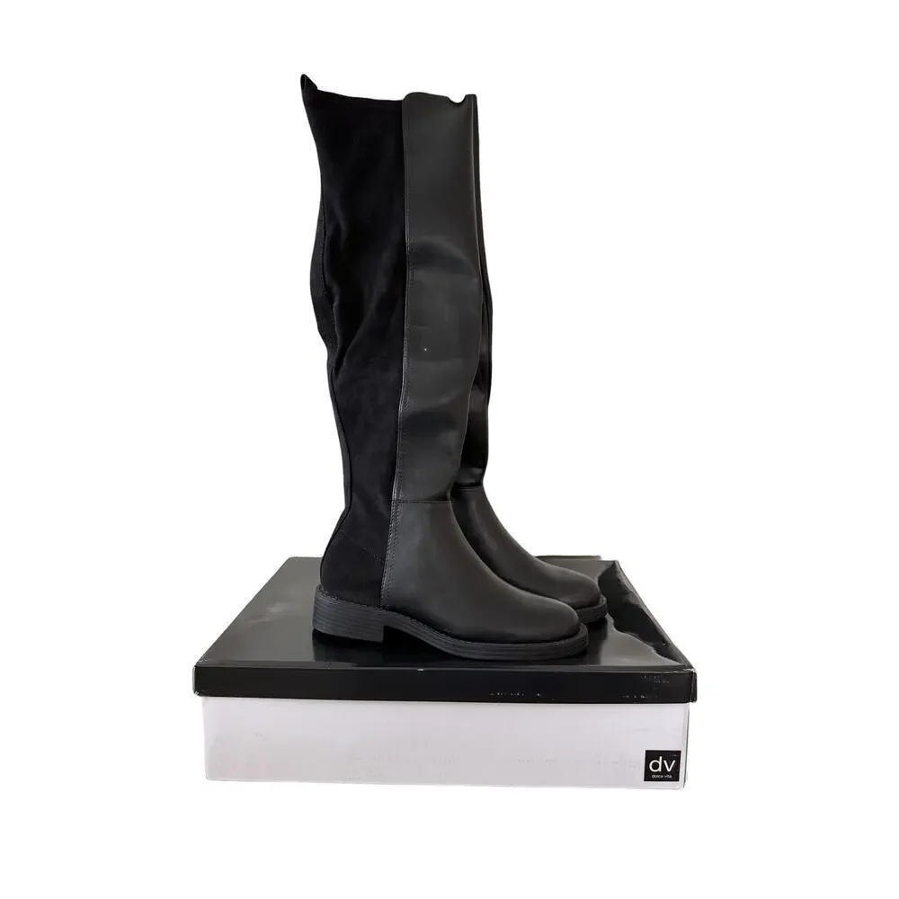 Dolce Vita Women's Panna Wide Calf Knee-High Boots Size 8.5